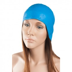 GORRO MECHAS GOMA AZUL...