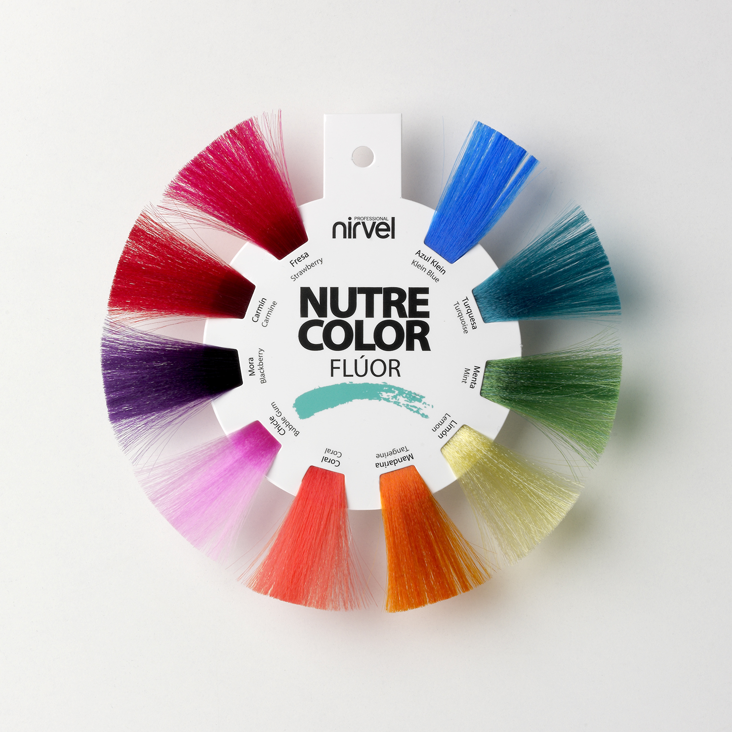 Mascarilla de color Nutre Color Flúor Turquesa ⋆ Nirvel Shop